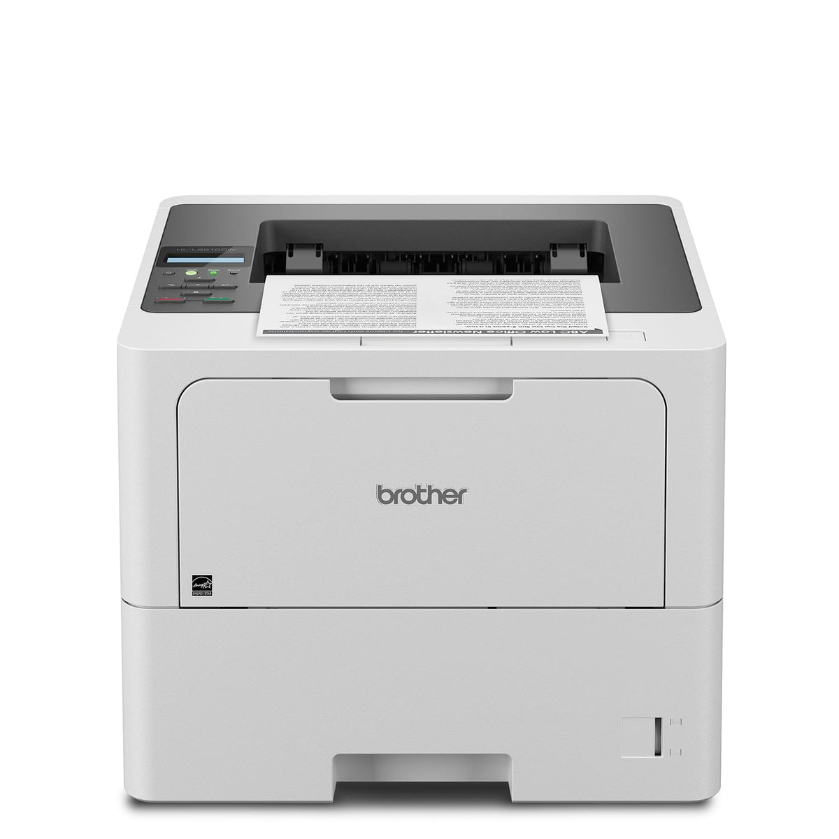 Brother Professional Laser Printer with High-Speed 50 ppm Output, Advanced Security Features, and Wireless Networking for Business, Monochrome