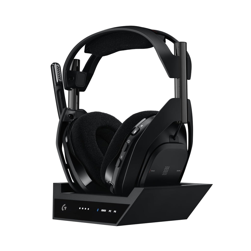 Logitech G Astro A50 X Multi-Platform Wireless Gaming Headset + Base Station for PS5/Xbox/PC: PLAYSYNC Video & Audio Switcher, HDMI 2.1 4K 120Hz VRR