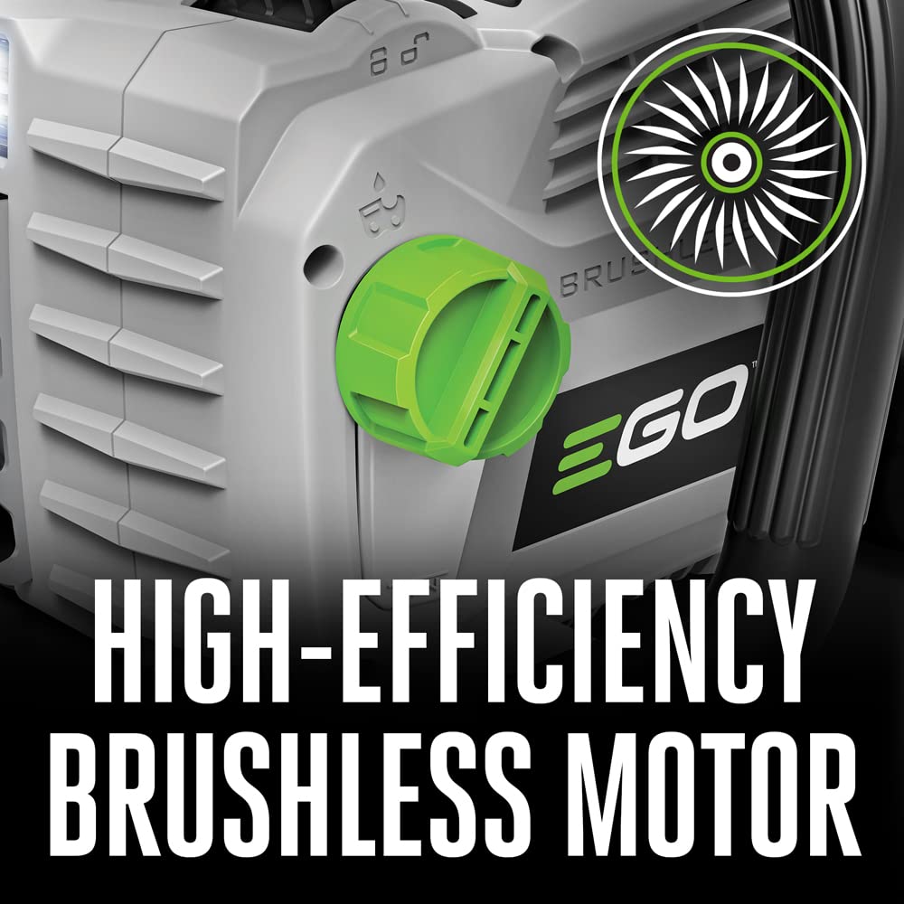 EGO POWER+ Chain Saw, 18 Battery Powered Chainsaw, Electric Cordless, Includes 56V 4.0Ah Battery and Charger C CS1803