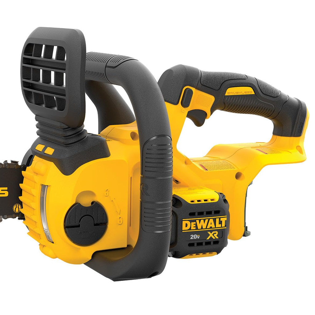 DEWALT 20V MAX* XR Chainsaw Kit, 5-Ah Battery, 12-Inch (DCCS620P1)