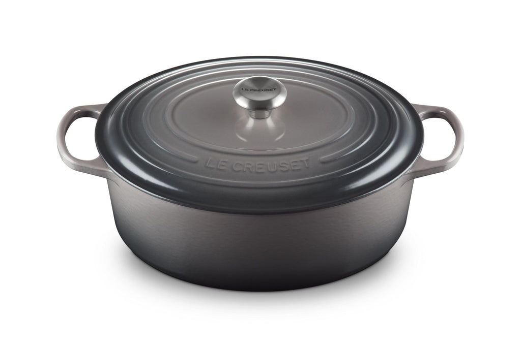 Le Creuset Enameled Cast Iron Signature Oval Dutch Oven, 8 qt., Cerise