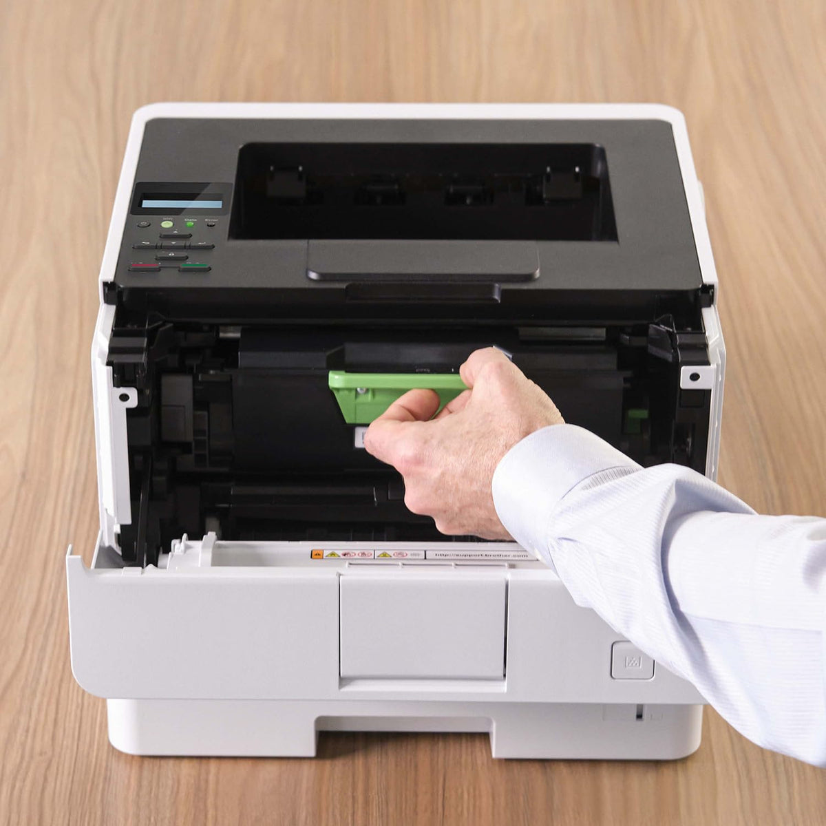 Brother Professional Laser Printer with High-Speed 50 ppm Output, Advanced Security Features, and Wireless Networking for Business, Monochrome