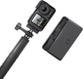 DJI Osmo Action 4 Essential Combo, 4K/120fps Waterproof Action Camera with a 1/1.3-Inch Sensor, Stunning Low-Light Imaging,10-bit & D-Log M Color