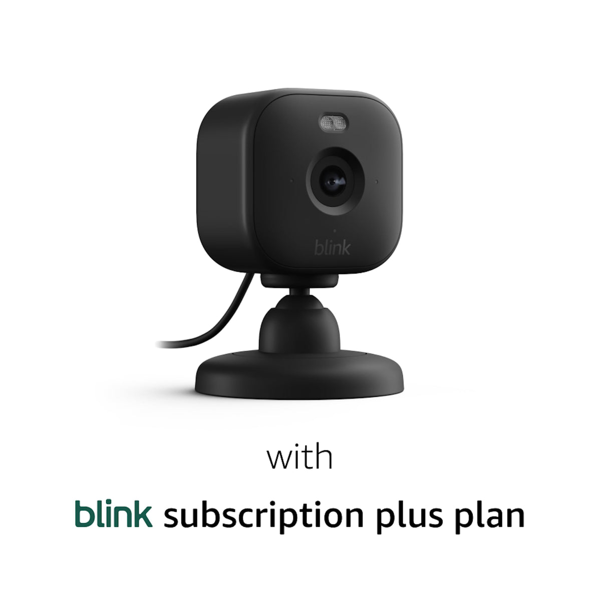Blink Mini 2  Home Security & Pet Camera with HD video, color night view, motion detection, two-way audio, and built-in spotlight  1 camera (White)