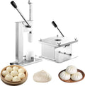 bao zi Maker Machine - Stuffed Bun Making Machine Semi Automatic, 3 mold sizes, 500/h, Easy to Clean, Stainless Steel bao zi Making Mold for Home and