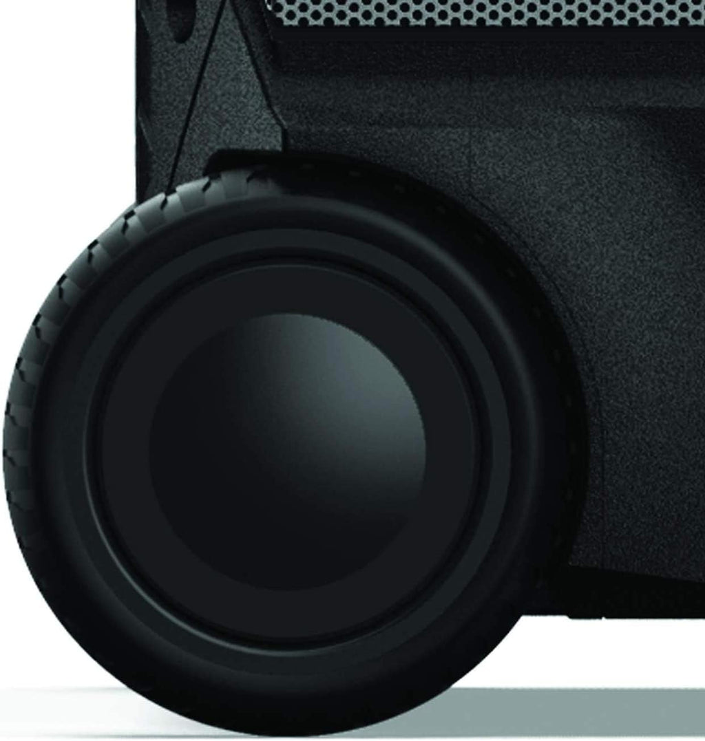 Monster Rockin' Roller 270 Portable Indoor/Outdoor Wireless Speaker, 200 Watts, Up to 100 Hours Playtime, IPX4 Water Resistant, Qi Charger, Connect