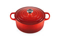 Le Creuset Enameled Cast Iron Signature Round Dutch Oven, 7.25 qt., Caribbean