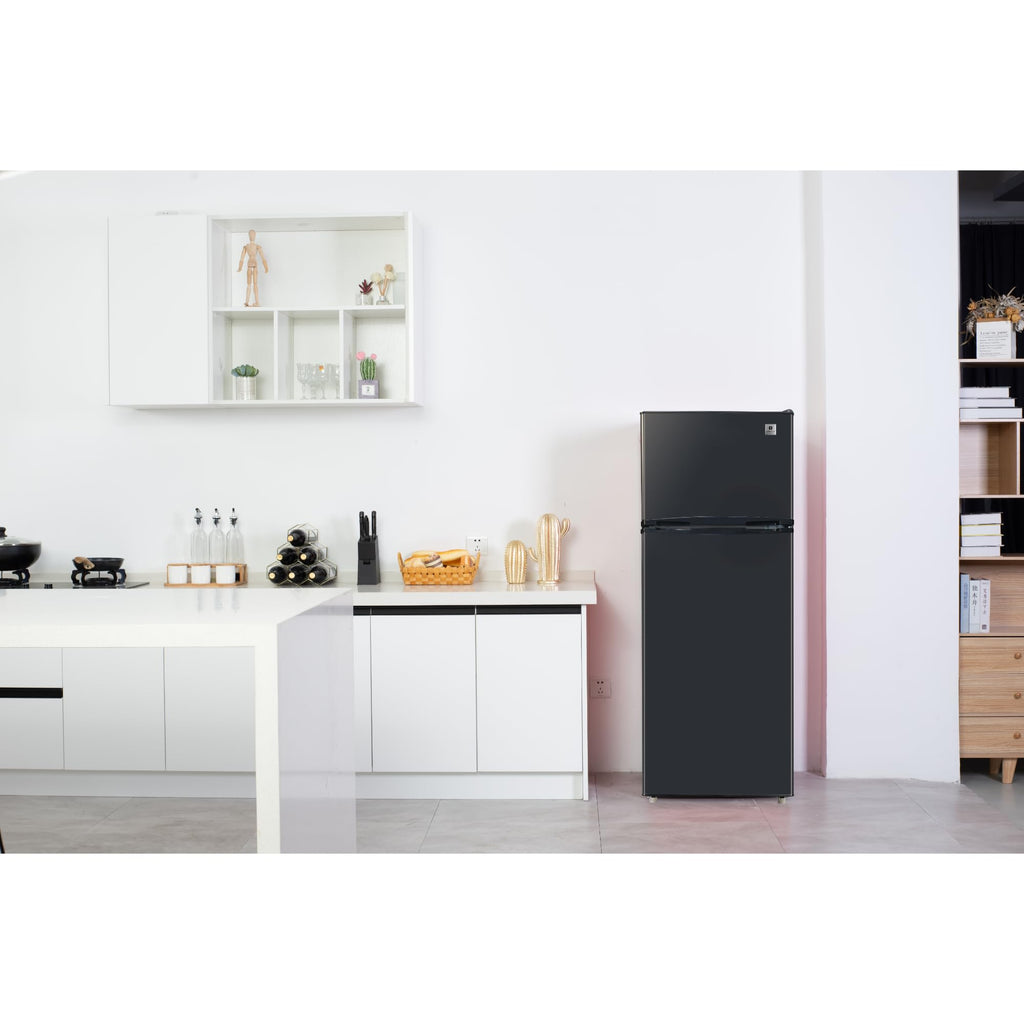 ARCTIC CHEF ACFR741WHITE6COM Apartment Size Large Compact Fridge, 7.5, White
