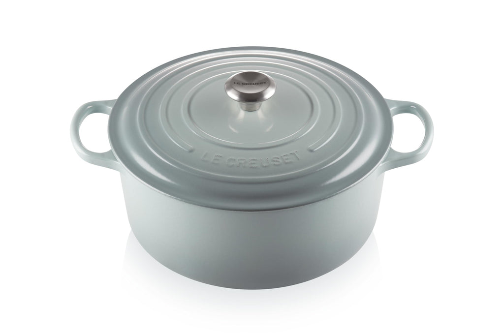 Le Creuset Enameled Cast Iron Signature Round Dutch Oven, 7.25 qt., Caribbean