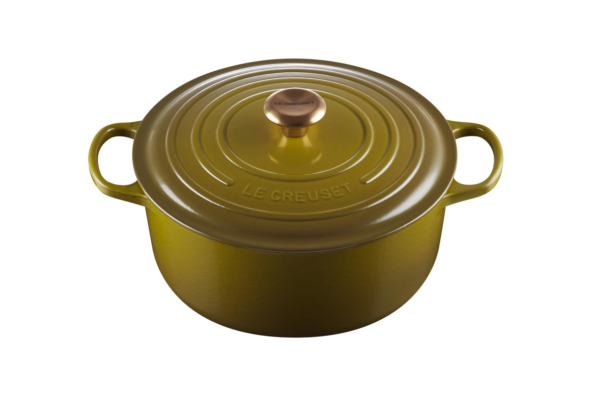 Le Creuset Enameled Cast Iron Signature Round Dutch Oven, 7.25 qt., Licorice