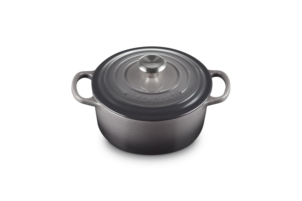 Le Creuset Enameled Cast Iron Signature Round Dutch Oven, 7.25 qt., Licorice