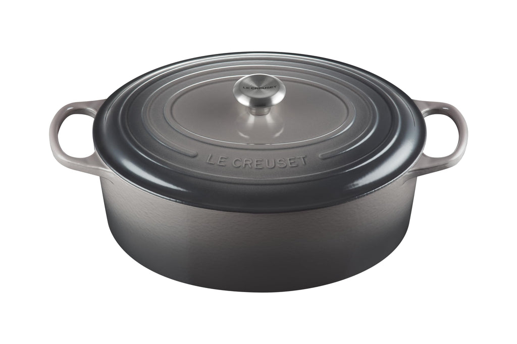 Le Creuset Enameled Cast Iron Signature Oval Dutch Oven, 8 qt., Cerise