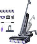 NARWAL S30 Pro Wet Dry Vacuum Cleaner with 20000Pa Suction, Cordless Vacuum Mop for Hard Floors, Tangle-Free Hair-Cutting, 180 Lie Flat, 194F Self