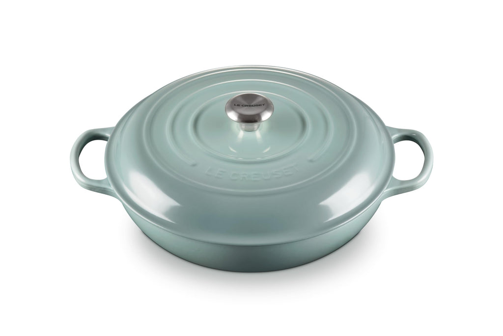 Le Creuset Enameled Cast Iron Signature Braiser, 2.25 qt., Licorice