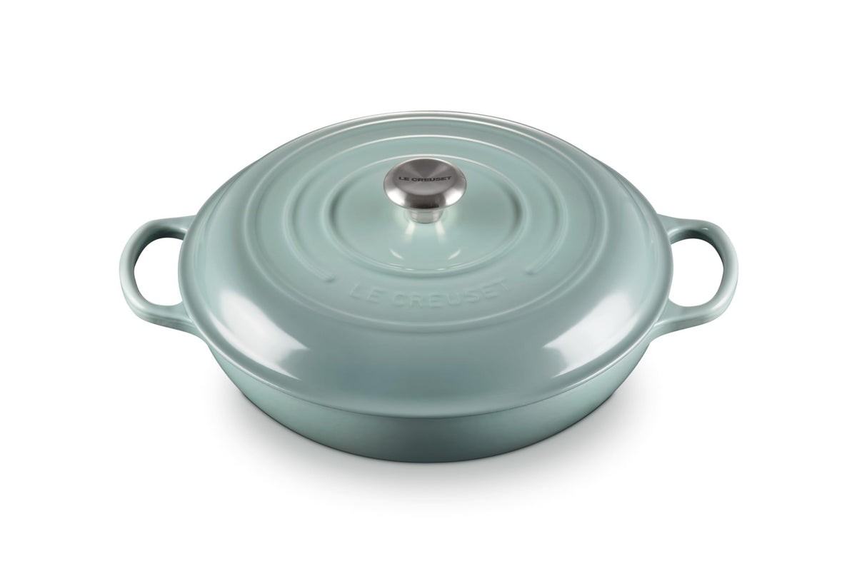 Le Creuset Enameled Cast Iron Signature Braiser, 2.25 qt., Licorice