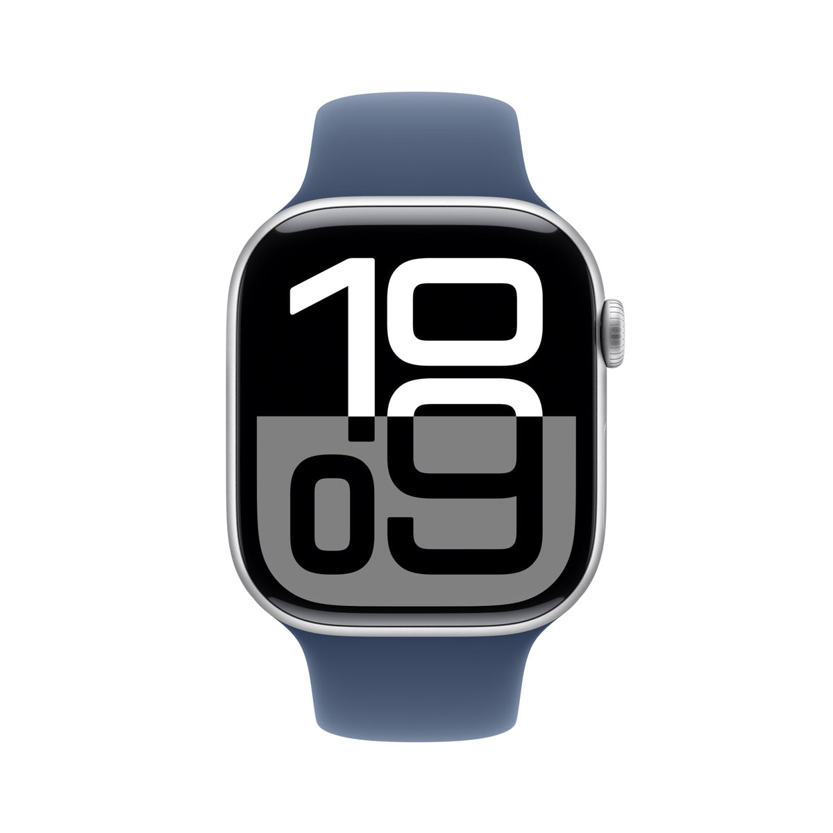 Apple Watch Series 10 [GPS 46mm case] Smartwatch with Jet Black Aluminum Case with Black Sport Band - M/L. Fitness Tracker, ECG App, Always-On Retina