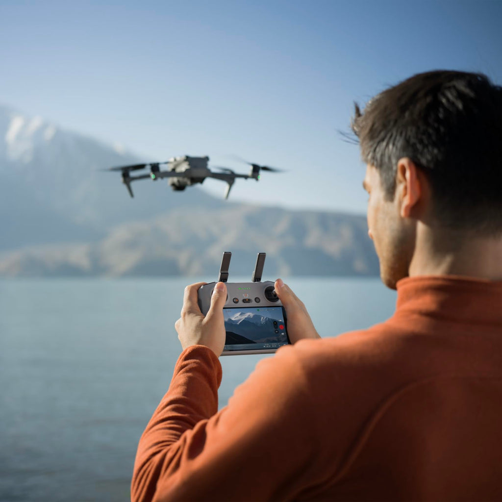 DJI Air 3S Fly More Combo (RC-N3), Drone with 1" CMOS Wide-Angle & Medium Tele Camera, 4K/60fps HDR Video, Nightscape Omnidirectional Obstacle