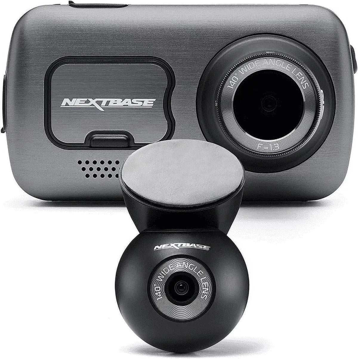 622GW High-Definition Nextbase Front Dash Cam Automatic Restored 30fps 4K True Cam (Refurbished) Recording Rear Ultra & and Rear