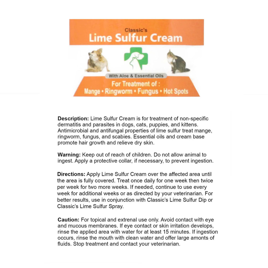 x Lime 2 oz Ointment Horse Pet for x Jars) Puppy, Life - - Paw oz Ointment Pet (2 Skin Sulfur 2) Kitten, - Cream Dry Dog, Care Skin 2) and (2 Cat, for oz Healthy (2 Itchy x Dip Safe