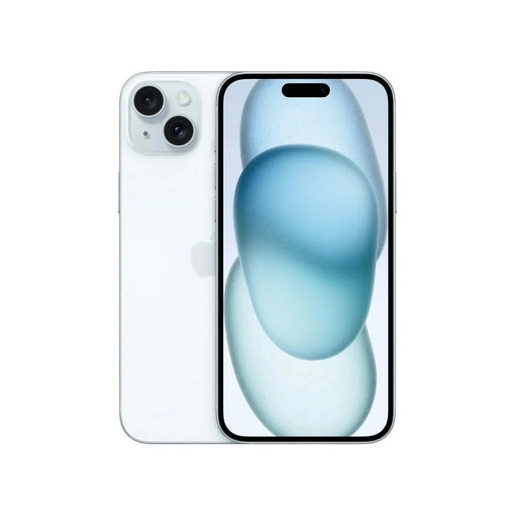 15 Restored (Straight Apple Talk) 128GB Blue Plus iPhone - (Refurbished) (TracFone)