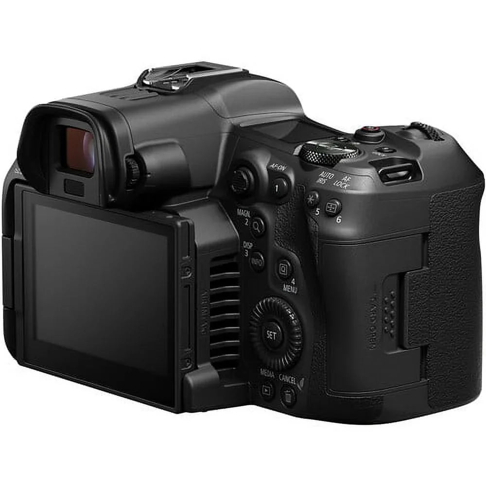 More Bundle and Like Adapter Power Editing EF-EOS Software LED, Canon Cinema C + Mirrorless Only) R5 Accessories 4-Pack Pro Mount (Body Microphone, Photo Camera High and Deluxe R EOS