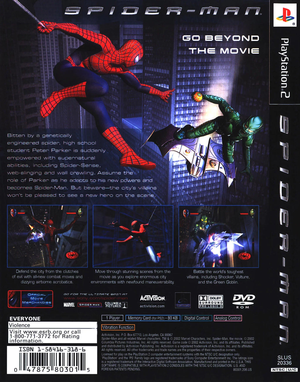 Spider-Man: The PlayStation Movie 2 Activision for