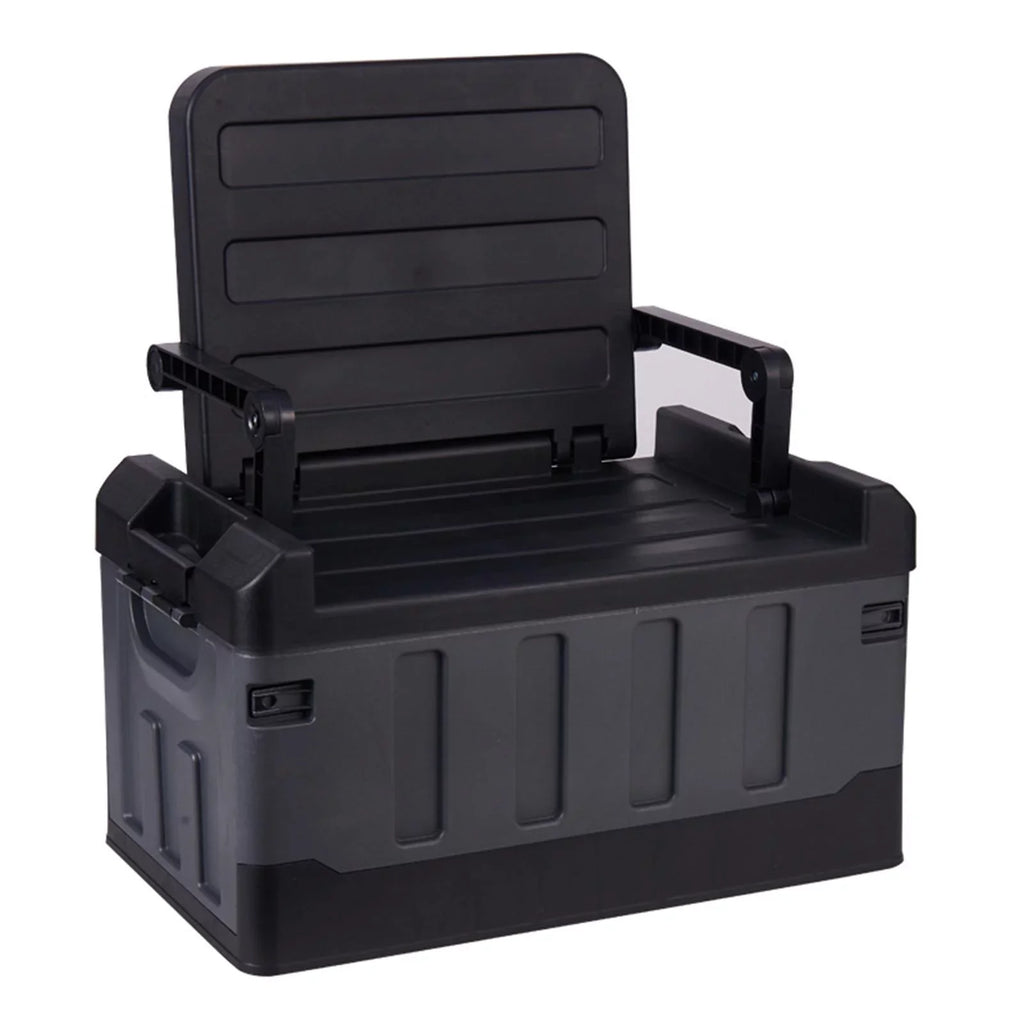 Car for Storage Backpacking Office Home Sedan Bins Car Organizer Crate Black Trunk