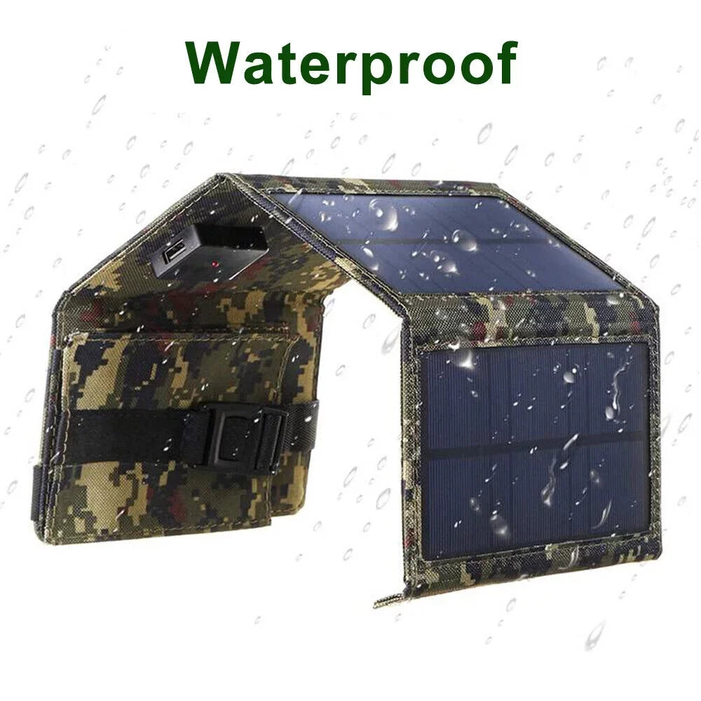 Camping Quality Battery Panel Charger Phone Rechargeable Portable Hiking Outdoor USB OnemayshipOnemayship High Solar Foldable 80W