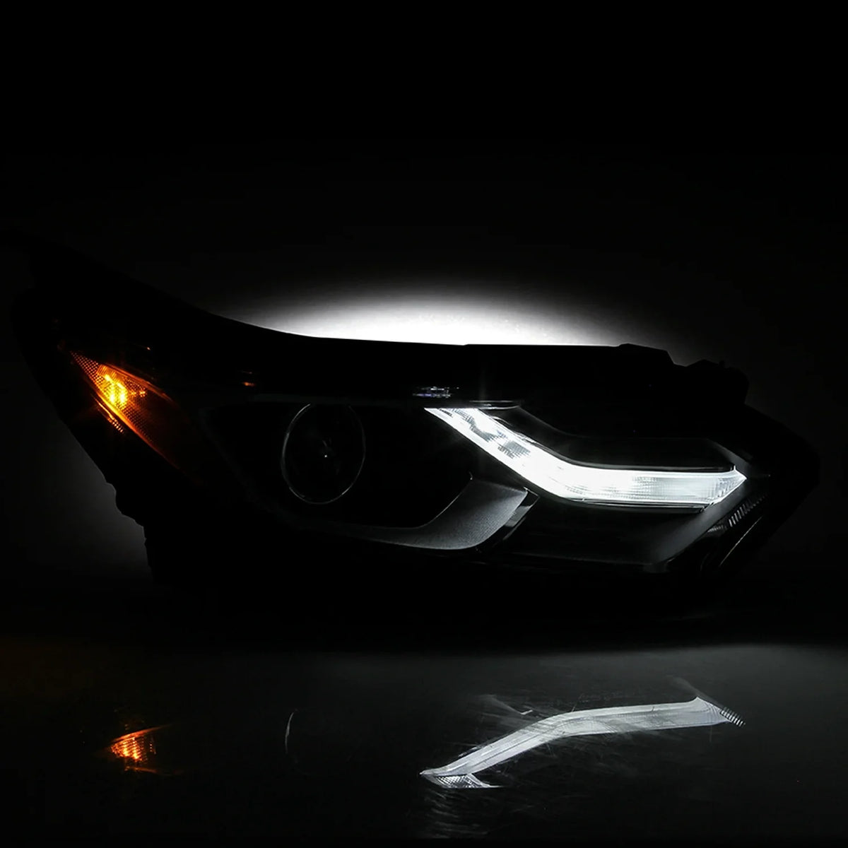 DRL Fits AKKON - 19 18 20 Right [HID/Xenon Type] 2018 Side Chevy 2020 Passenger Chrome Headlamp Headlight Equinox 2019 LED 2021