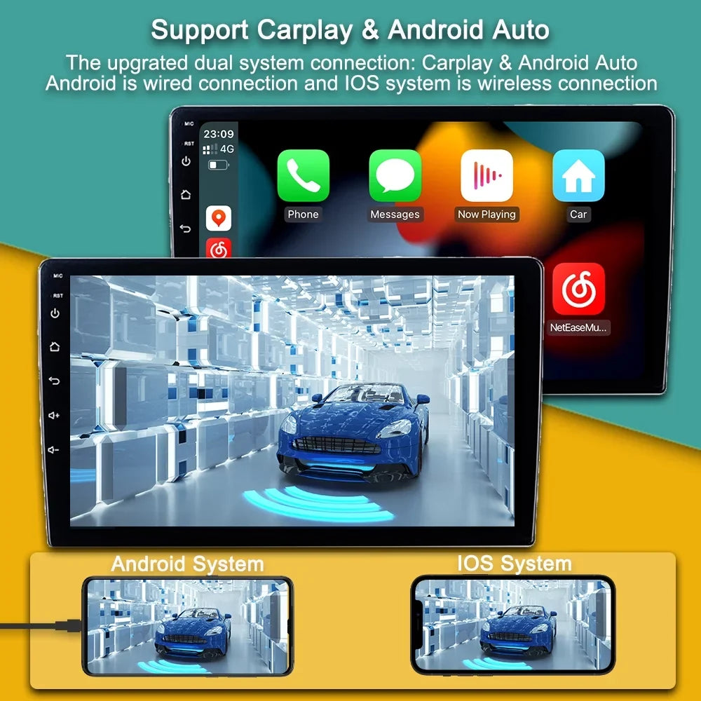 GPS 2016 Navigation Carplay For Car Multimedia Audio Stereo 2006 Player Auto Android Android Tiguan Volkswagen - With