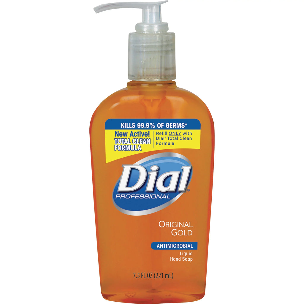Fragrance, 12/Carton Bottle, Floral Pump 7.5 Soap Antimicrobial Gold oz Hand
