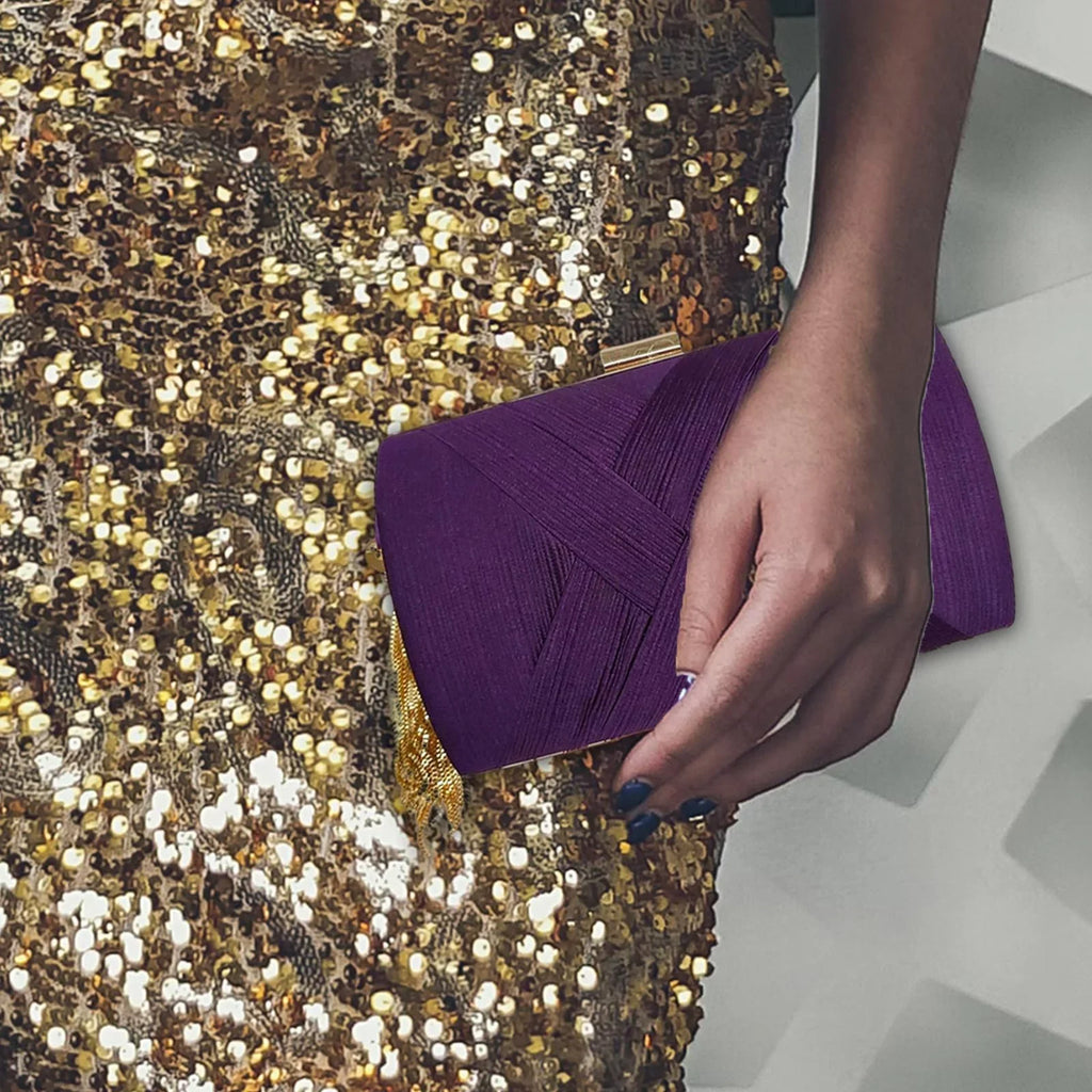 Bag Handbag Women , Clutch Bag Clutch Purses Luxury Evening Shoulder Tassel