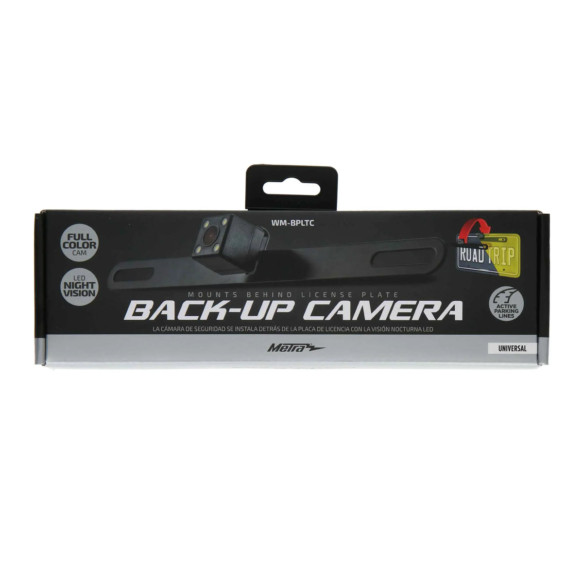 Plate WM-Bpltc Behind License Camera Backup Metra