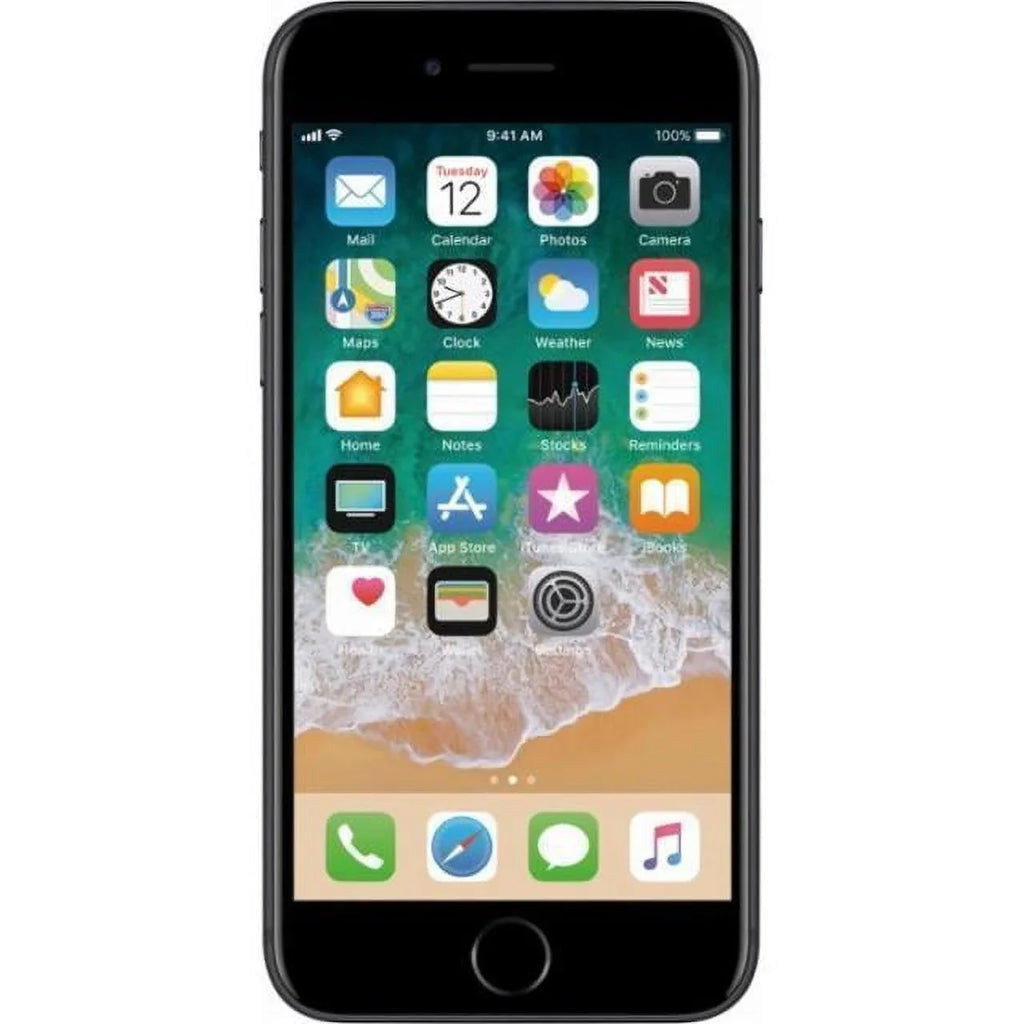 Carrier - Apple Pre-Owned iPhone 7 Unlocked - 32GB Black (Good)