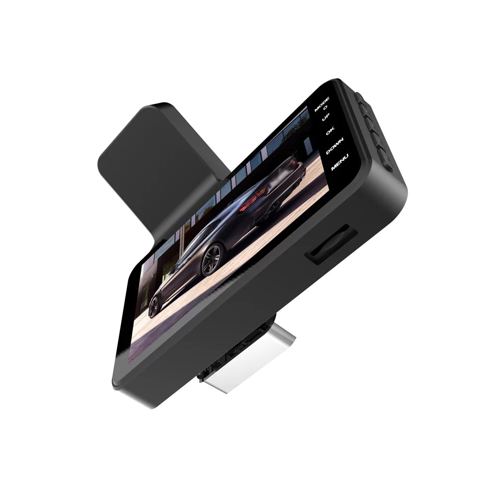 Recording Dashcam Detection Driving Loop Picture 170° Night-Vision Motion Wide with 1080P 4 Car Eccomum Recorder Touchscreen Angle Reversing DVR Support Inch Camera Dash