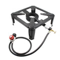 Gas Stove Use for Cast Suitable Outdoor Propane Iron Camping Portable Lixada