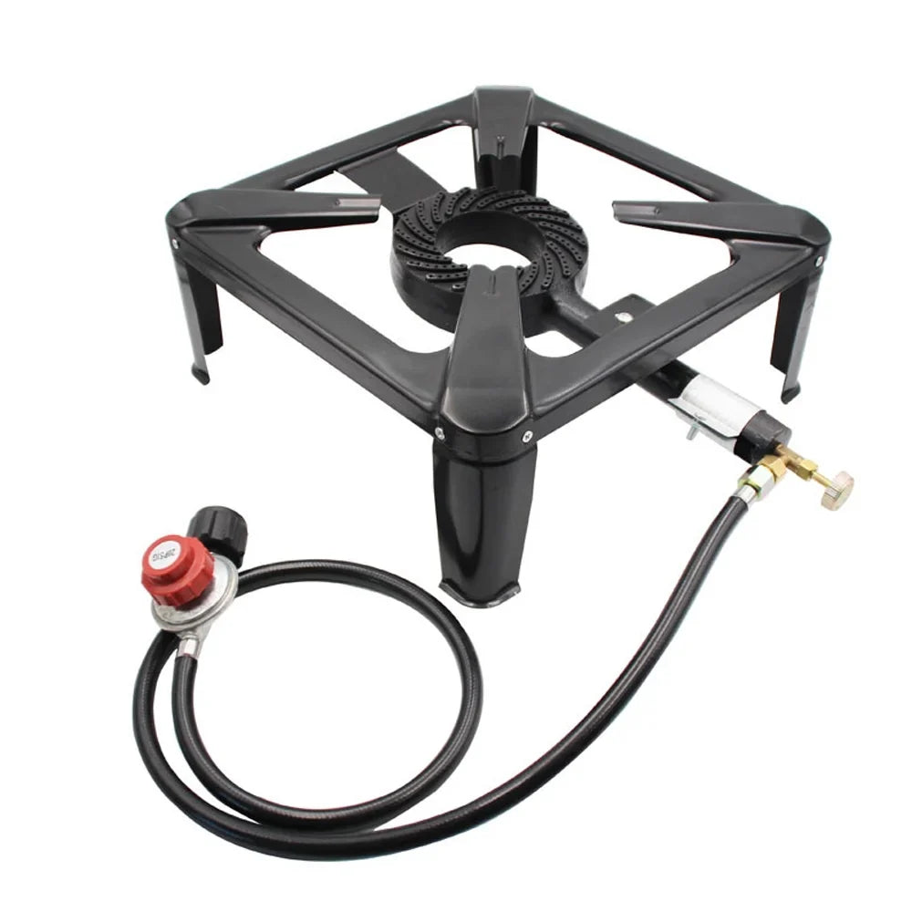 Gas Stove Use for Cast Suitable Outdoor Propane Iron Camping Portable Lixada