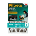 Air 20x25x5 11, MERV Allergen Reduction Deep Pleat, MPR Filter, Filter 1 1200 Filtrete