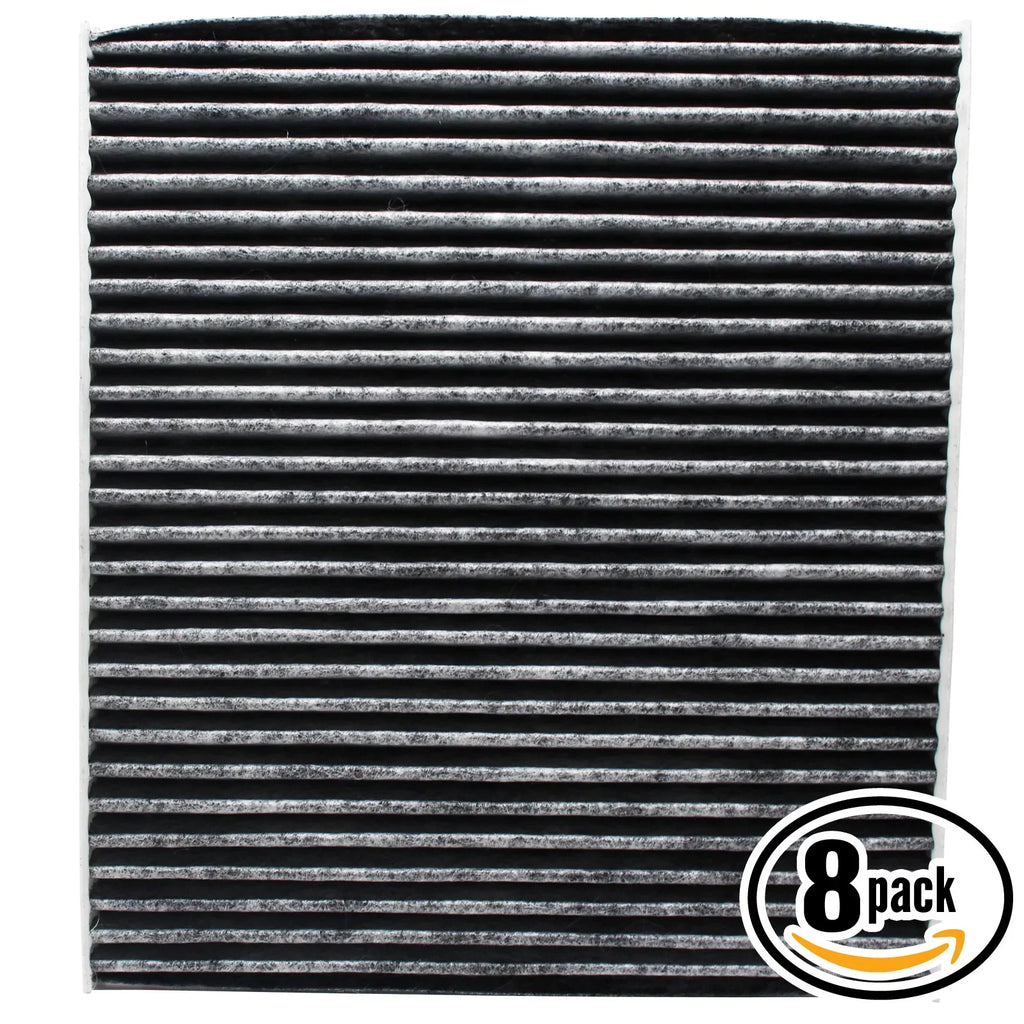 for 2.4L Carbon, 2009 ACF-10709 Kia L4 Cabin Activated Replacement 8-Pack RONDO for Car/Automotive Filter - 2359cc Air