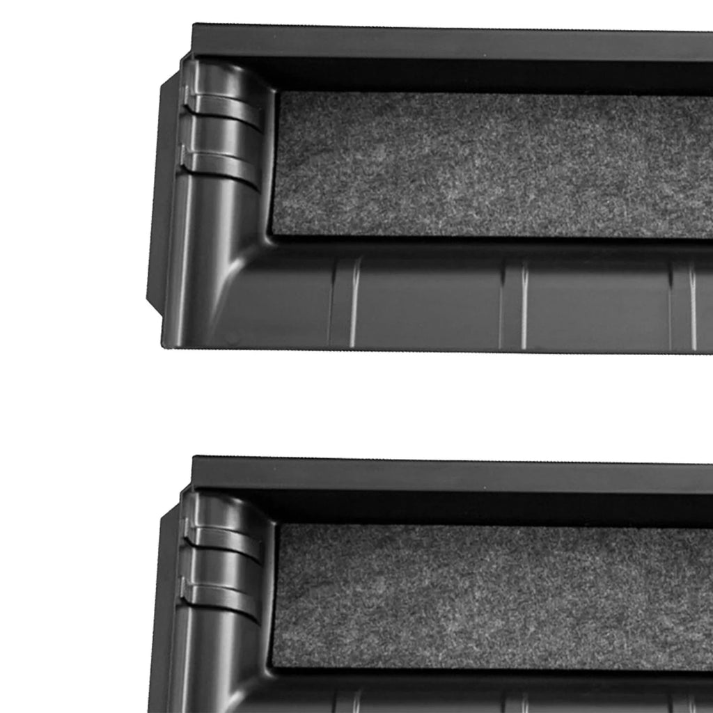 Accessories Hidden under Car 2Pieces Decoration Tray Storage Seat Box Interior Hidden