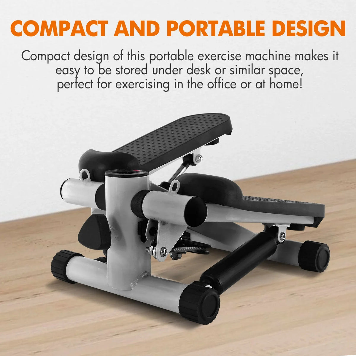 Equipment Bands, Resistance Height Stride Gray with for Exercise, Stepper Cardio Stepper Stair Stepper Mini Adjustable