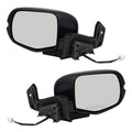 Right Without Memory-Auto Aftermarket Heat-Signal To Driver Camera Replacement Power Manual Paint Match Left View Assembly Black With Mirror Passenger Folding Door Brock Dimming-Side