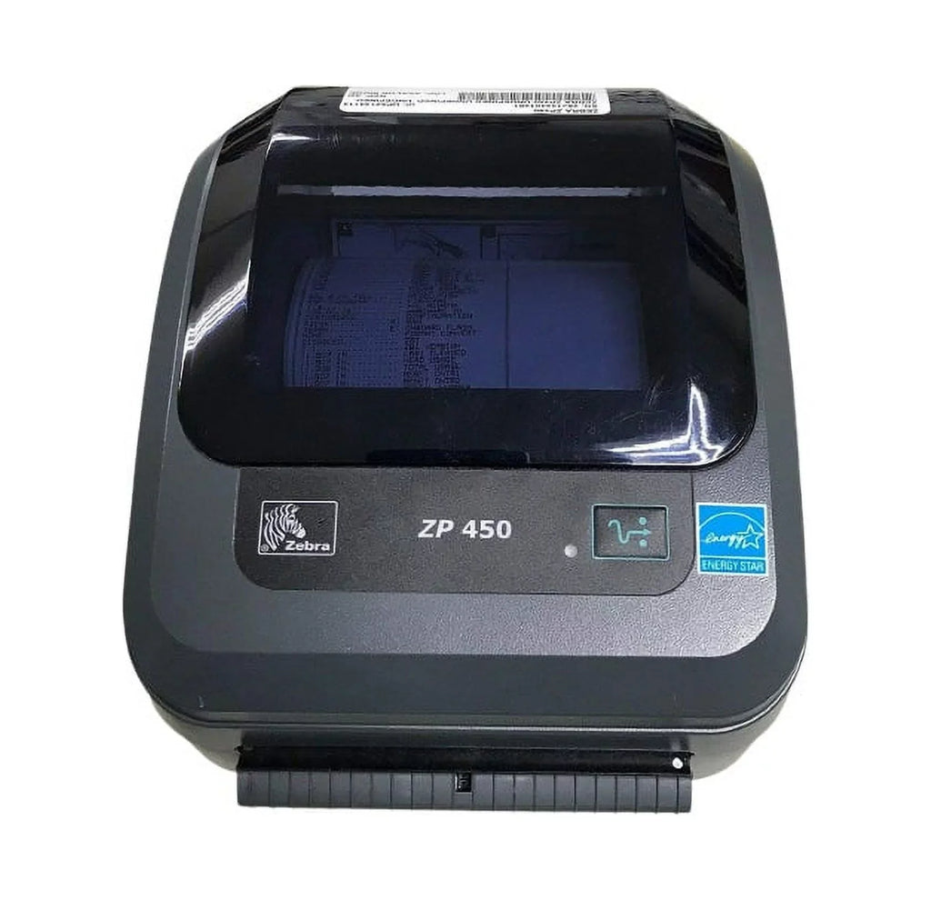 Printer Thermal with USB ZP450-0501-0006A Label Cables Zebra ZP 450