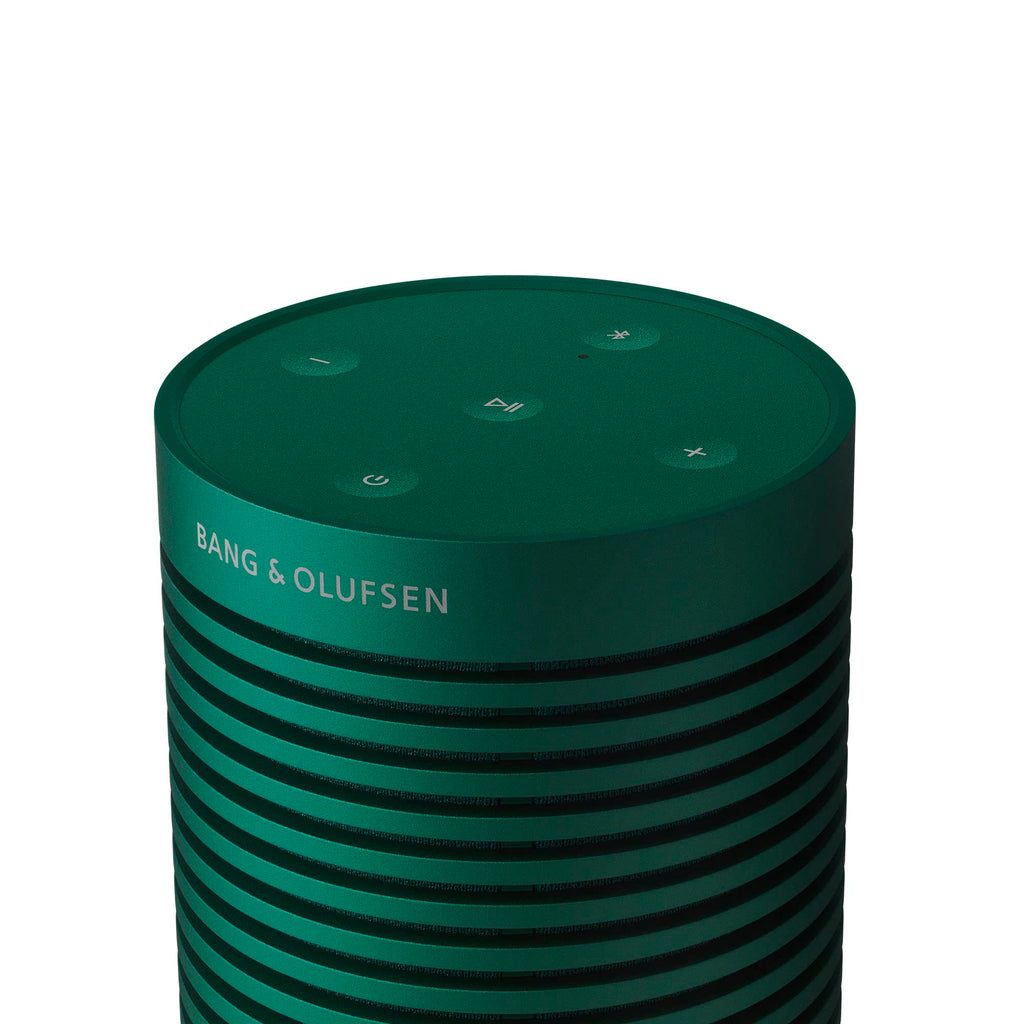 Bang & Olufsen Beosound Explore - Wireless Portable Outdoor Bluetooth Speaker, IP 67 Dustproof and Waterproof, Green