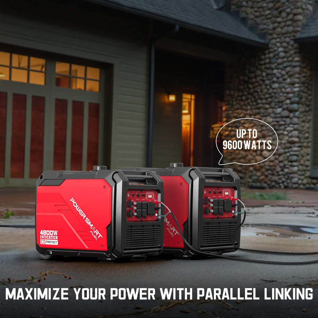 2500-Watt Portable Inverter Generator with Quiet Technology