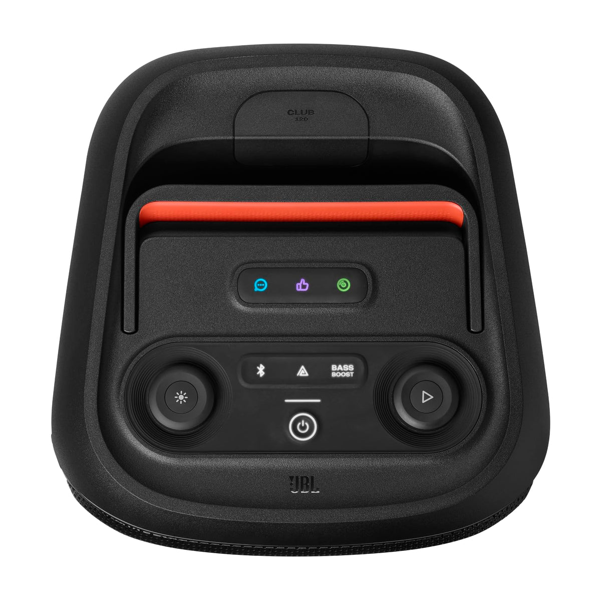 JBL PartyBox Club 120 - Portable Party Speaker with Foldable Handle, Powerful JBL Pro Sound, Futuristic lightshow, Up to 12 Hours of Play time