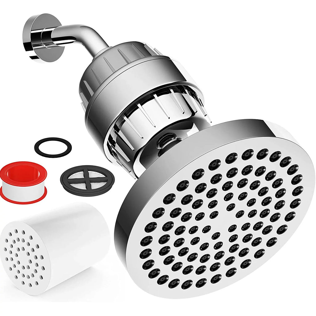 Home & Goods Showerhead Shower Exclusive System for Hard Liquid Rainfall Filter Head