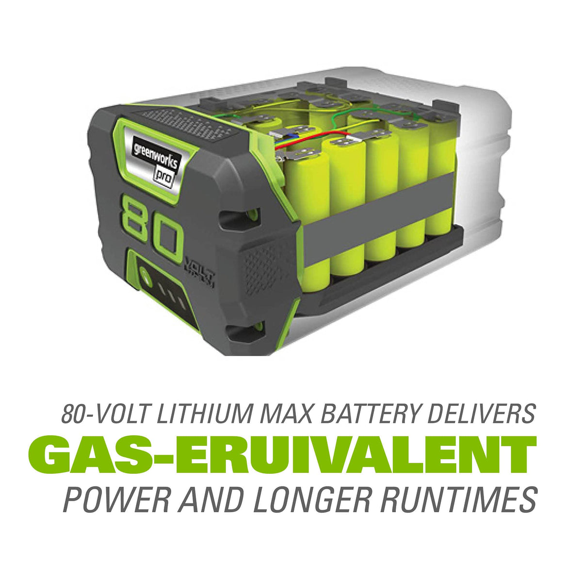Greenworks 80V (750 CFM) Backpack Blower, 4.0Ah Battery and 4A Charger