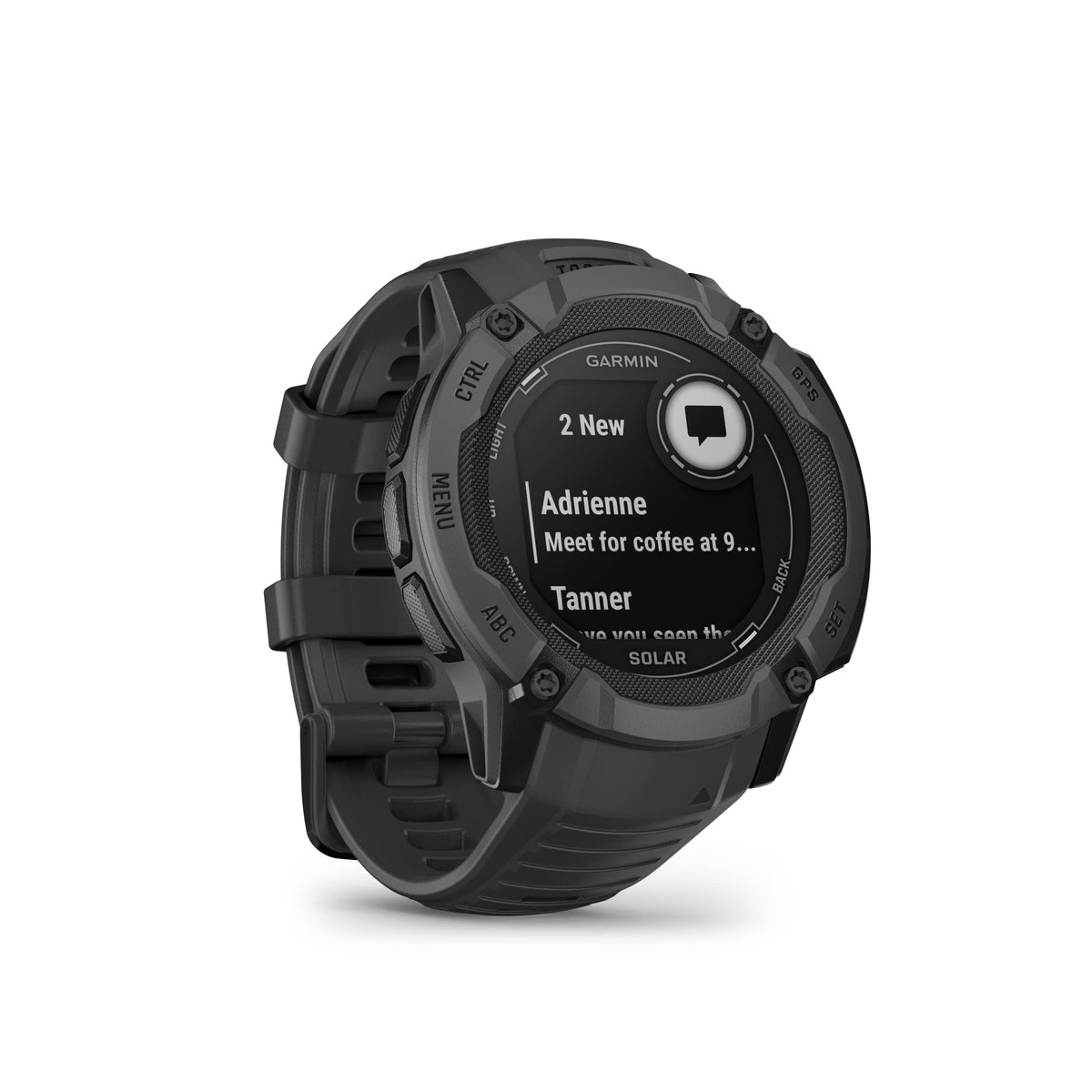 Garmin Instinct 2X Solar - Tactical Edition, Rugged GPS Smartwatch, Built-in Flashlight, Ballistics Calculator, Solar Charging Capability, Coyote Tan