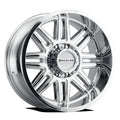 SPLIT 948C-SPLIT 0mm 20" CHROME Aluminum 20X9 Wheel, Raceline Cast 8X170